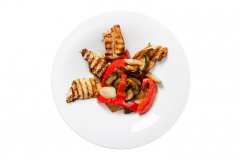 Лапша с курицей