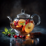 Чай в стаканчике Клюква