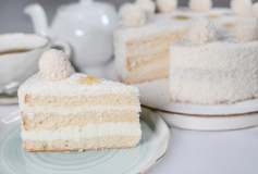 Торт Рафаэлло 700гр (14см)