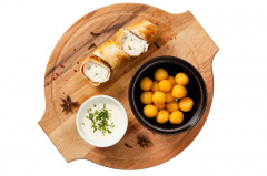 Сытный рулетик с дольками